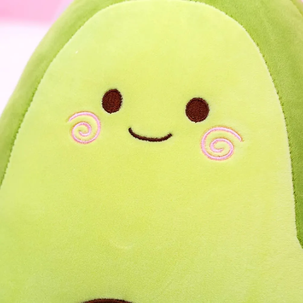 Plushies Fruit Series Cute puddle Dolls Collection Hugging Pillow Cushion Gifts for Kids Children Boys Girls, 15Inches MMTTAO Stuffed Animal Avocado 15 Inch Plush Toys Squishy Snuggle Soft Kawaii Food Shaped 
