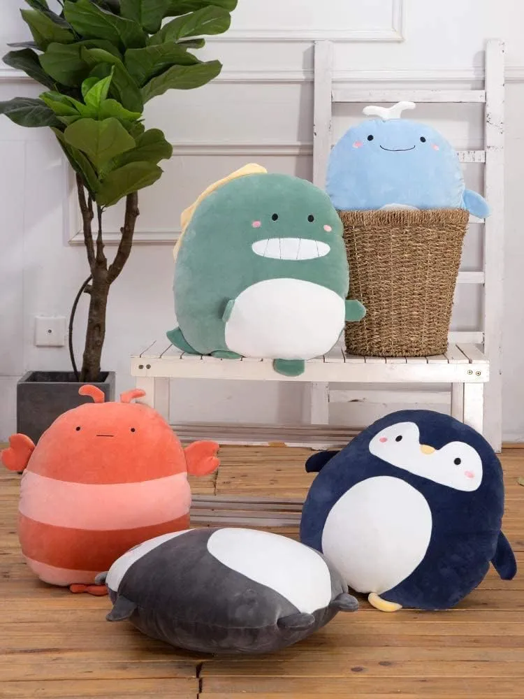 Plushies Home Decor for Lovers and Kids cry rosy uranus in Birthday$ Christmas$ Valentine Soft Plush Penguin Pillow Stuffed Penguin Animal Plush Toy Penguin 