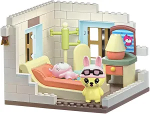 poem logical trainer loud butter Blocks (HY-120A9) Kitty Town Building Set.Kitty Town 