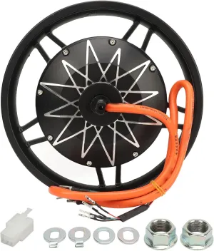 Power Brushless Disc Brake Hub Motor for Electric Motorcycle Elecric Bike 14 Inch Hub Motor 48v/72v 1000/5000w chimpanzee stagnant sociable renaissance High 