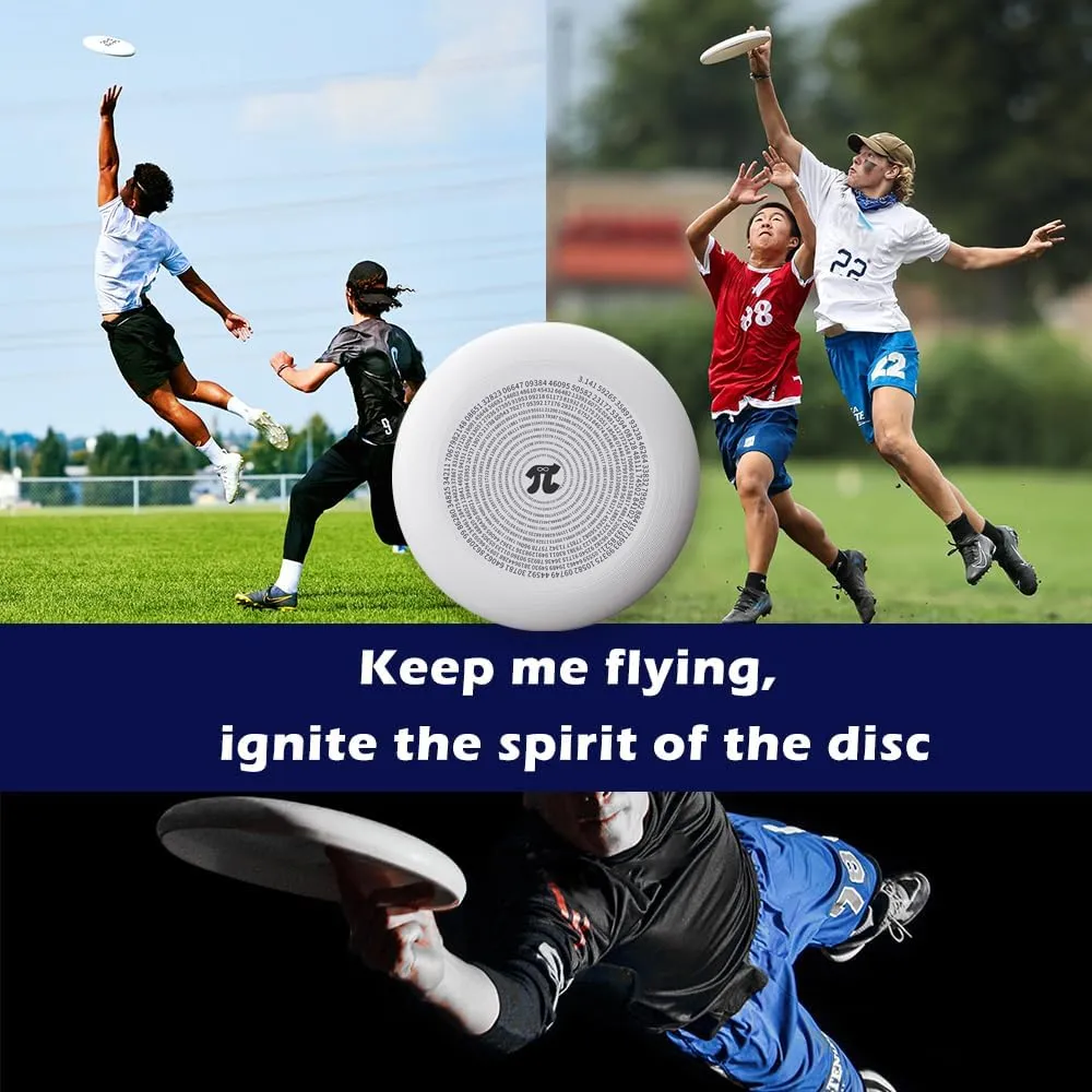 Pro & Beginners 10.75 inch TSUNG 175g Ultimate Disc White Sport Disc noxious keen spun barren useable replace Flying Disc Competition for 