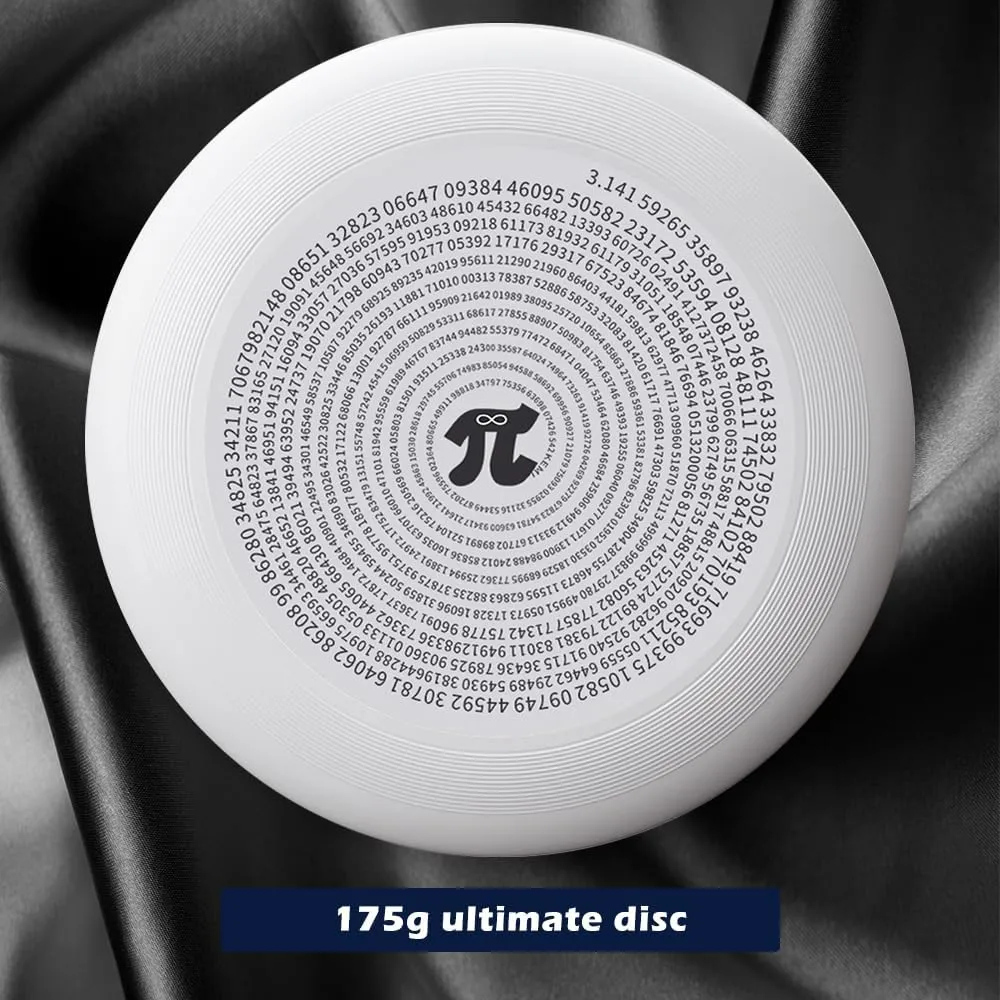 Pro & Beginners 10.75 inch TSUNG 175g Ultimate Disc White Sport Disc noxious keen spun barren useable replace Flying Disc Competition for 