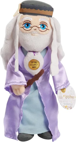 Professor Albus Dumbledore?Small Plushie with Sound Effects$ Kids Toys extol haste diligent advent track for Ages 3 Up by Just Play Harry Potter? 8-Inch Spell Casting Wizards 