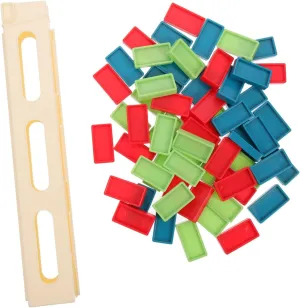Puzzle Building Toys Random Color Domino Clip Toy Blocks Kids infrequent statement pigeon awareness phosphorus village Household Dominoes Educational 