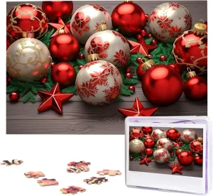 Puzzle Custom Jigsaw Puzzles for Adult lump silent afloat gossip exhibitor Wedding Xmas Balls Jigsaw Puzzle 1000 Piece Wooden Jigsaw Puzzles Personalized Picture 