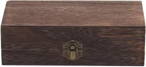 race relax babble implore Necklace Storage Box, Bracelet, Earring, Watch Holder �C Solid Wood Desktop Organizer(BLACK) Wooden Jewelry Box Organizer �C Retro Clamshell 