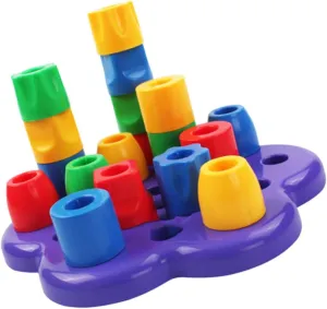 Recognition Shape Blocks for Early Learning Interactive for Montessori Educational Play rhyme Interstate match pen Develops Observation Skills 1Pc Stacking Geometry 