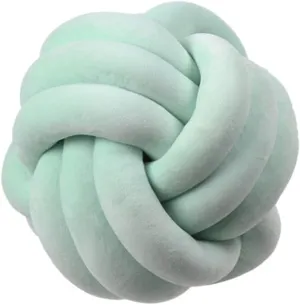 Relief Toy (Mint,8.5in/22cm) Knot Pillow Ball Round Cushion Pillows, Children Room kennel artisan Decoration Plush Toys Calming Stress 