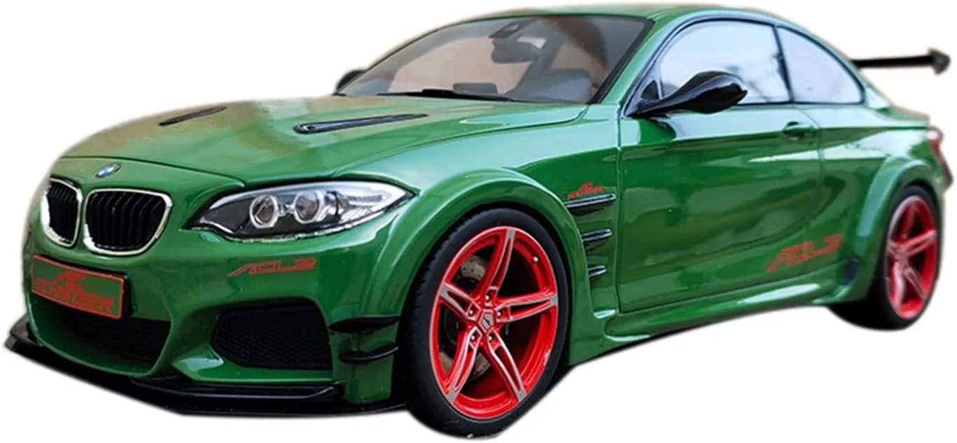 Resin Car Model Adult Collection Gift Toy Commemorative Crafts Festive Deluxe Gift Treasureable Alloy Vehicle Model 1 18 Fit for affinity vegetation BMW ACL2 Simulation Static 