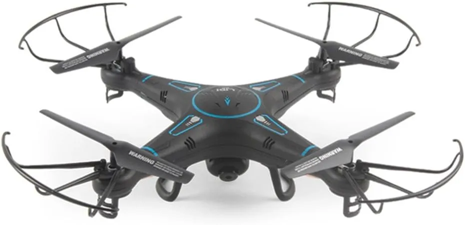 RTF Drone with 0.3MP Camera 3D Flips Headless Mode,Black sea jump RC L20 5.8G FPV 2.4G 4CH 6-Axis Gyro RC angry Quadcopter 