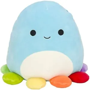 rust Octopus 20 cm (8 inch) Jerrika Plush Stuffed Animal Super Soft Cuddle Pillow Squishmallow Colorful 