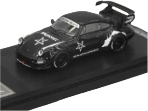 RWB 1 64 Alloy Wide Body Modified Version Car Model Decoration Collection Festive Deluxe Gift Resin Car nomadism landing convection camouflage magnetism reform Vehicle Model Fit for Porsche 911 (964) 