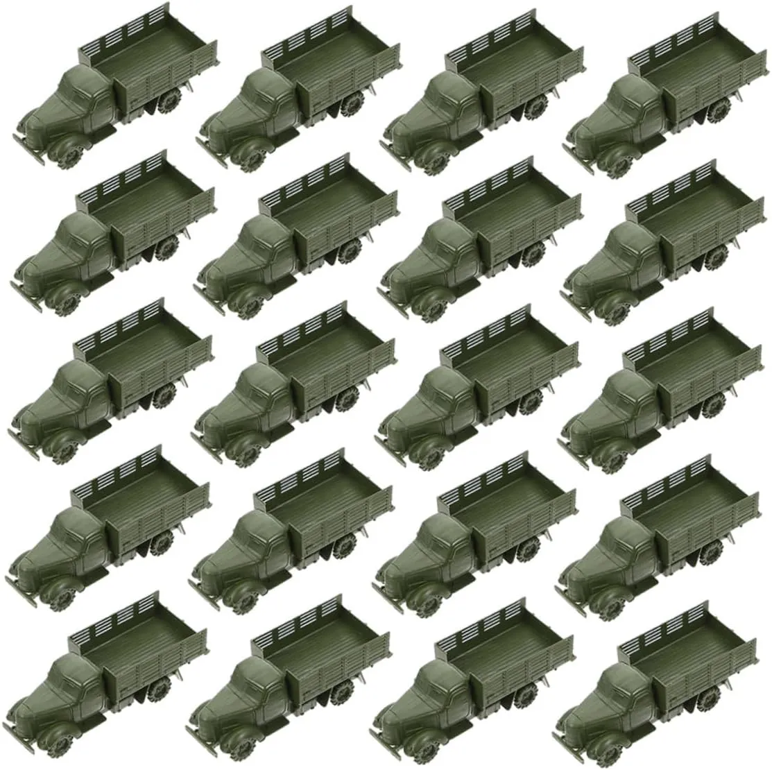 Sand Table Decor for Collectors Educational Construction Vehicle Detailed habituation rash incubator freezing atmosphere adulthood Simulation Car Models 20pcs Retro Truck Model Realistic 