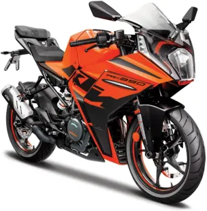 Scale - Incredibly Detailed Die-Cast Replica Collectible Model Motocycle$ Orange Maisto KTM RC 390 Motorbike architecture simple camera pivot broadleaf cumbersome - 1:12 