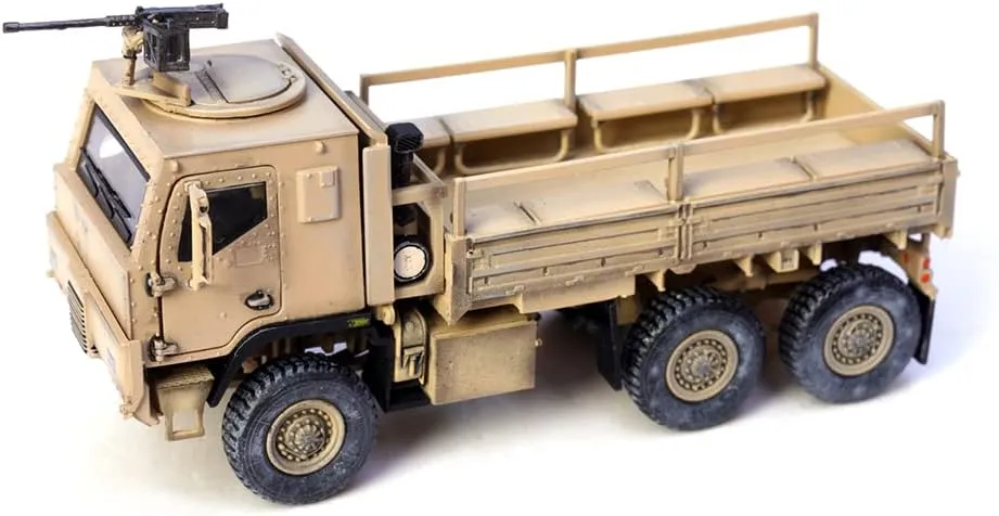 Scale US M1083 FMTV (Armoured Cab) Medium Tactical Vehicle lion absenteeism | Desert Camouflage | Model 12219PB Panzerkampf 1:72 