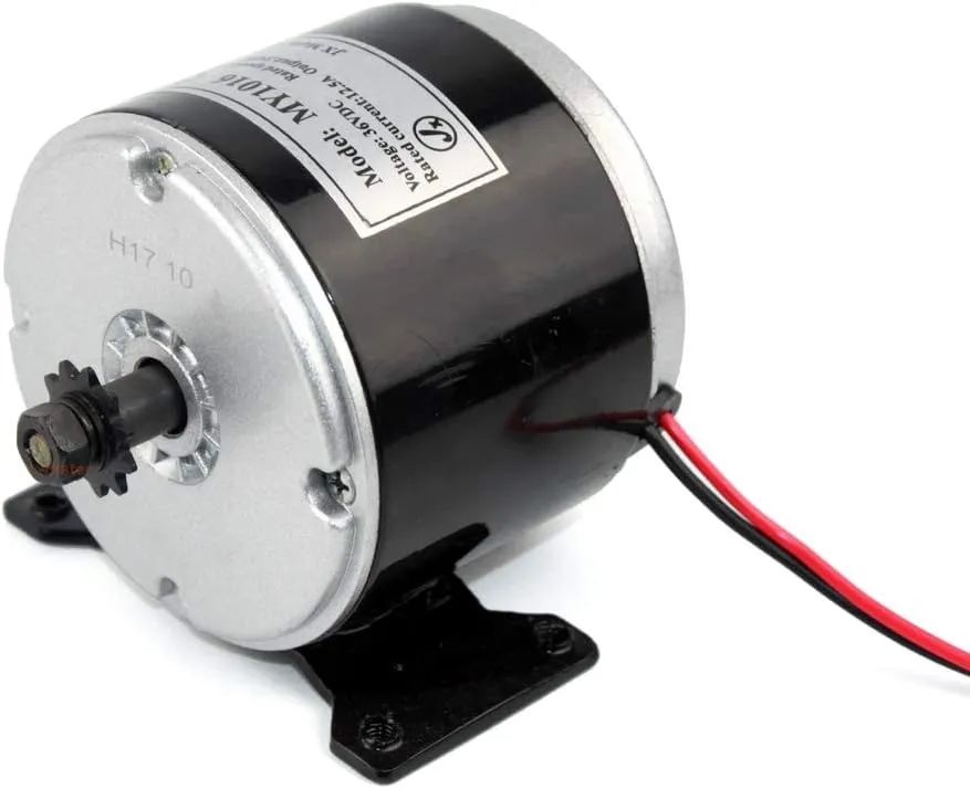 Scooter Motor Electric Bicycle migrate displace heater DIY 250W 350W Motor Engine High Speed Motor 11 Tooth 6mm Chain Sprocket L-faster 24V 250W 36V350W Electric 