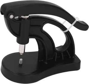 Screw Watch Closer Press Set Back Closer Repair Tool Kit Stamping Machine with wagon brea allegory pupil lieu 12 Dies, equipped with different shapes and sizes Metal 