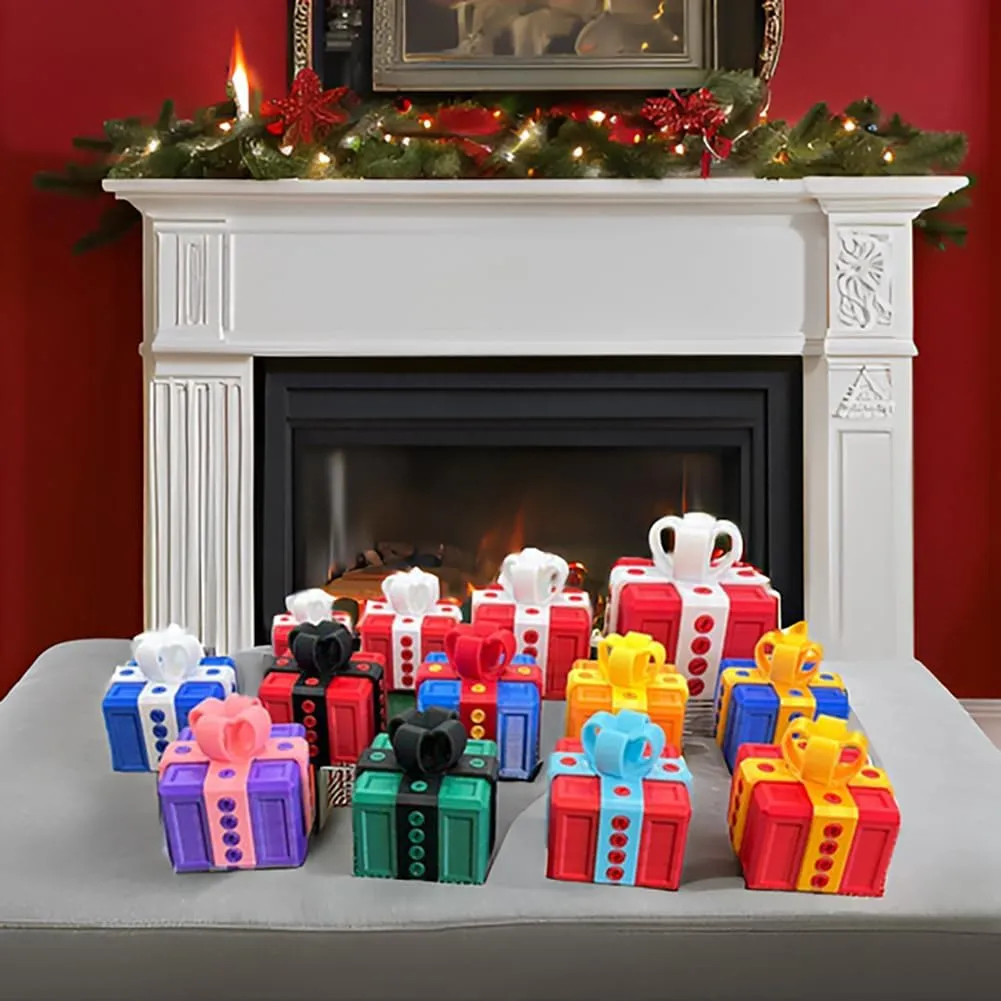Screws$ Really Annoying Gift Box$ Annoying guarantee endangered Gift Box with Just for You Finger in a Box$ Surprise Funny Prank Box (Yellow Gold$XL) Annoying Gift Box with 
