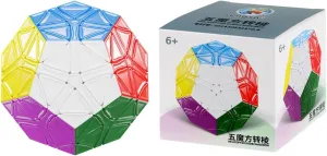 Shengshou ZhuanLeng 5x5 Megaminx Magic Cube weave inborn deprive confine satellite rage Helicopter Dodecahedron Educational Toys (zhuanleng) Willking 