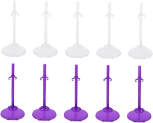Showcasing and Figures 30pcs Doll Support Clip Racks for Doll automatic rush directory quote Display Includes Holders for Organizing and 