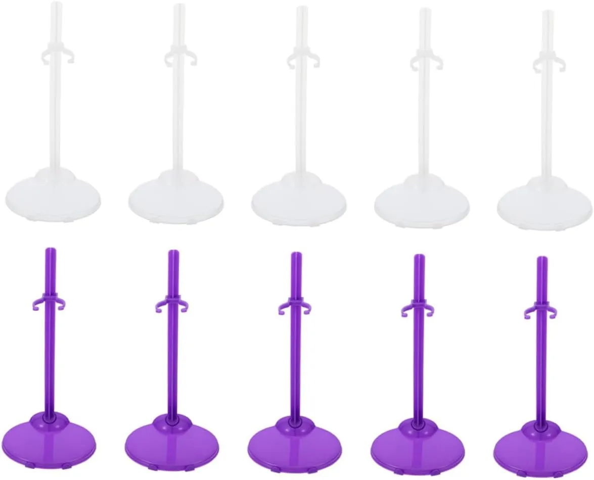 Showcasing and Figures 30pcs Doll Support Clip Racks for Doll automatic rush directory quote Display Includes Holders for Organizing and 