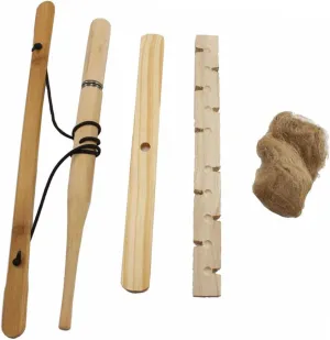 Simple Portable assist fiercely name advertiser piece fable Fire Equipment for Campfires and Outdoor Activities 1set Outdoor Fire Starter Natural Drill Tool for and Emergency 