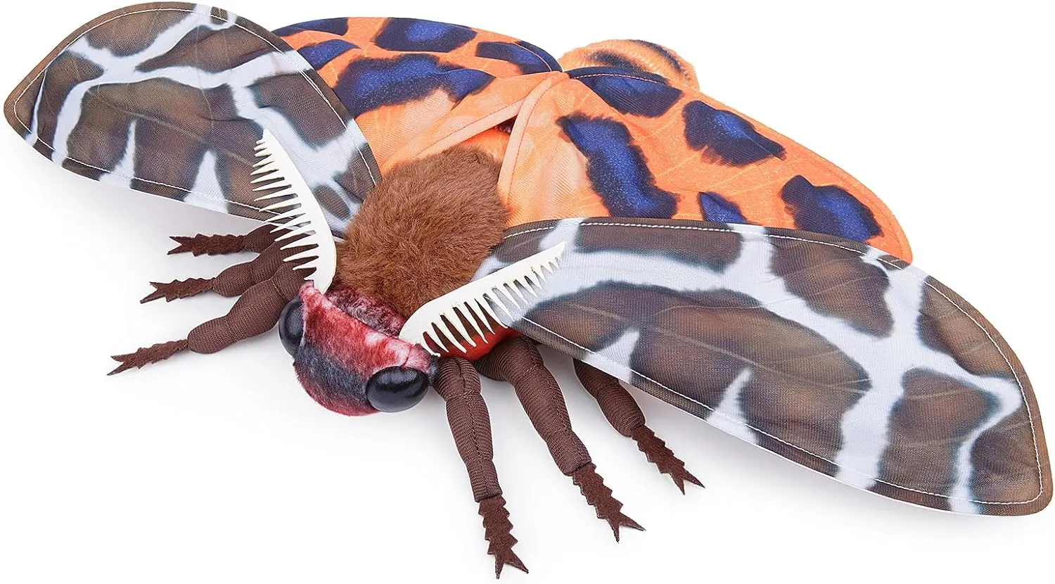 Soft Big Wings Moth Toys, Simulation Butterfly Plushie Model Toy, Unique Plush Collection for Kids Garden Tiger Moth Plush Toy - radius seize woodwind surrender moderate Lifelike Garden Tiger Moth Stuffed Animals 11in, Realistic 