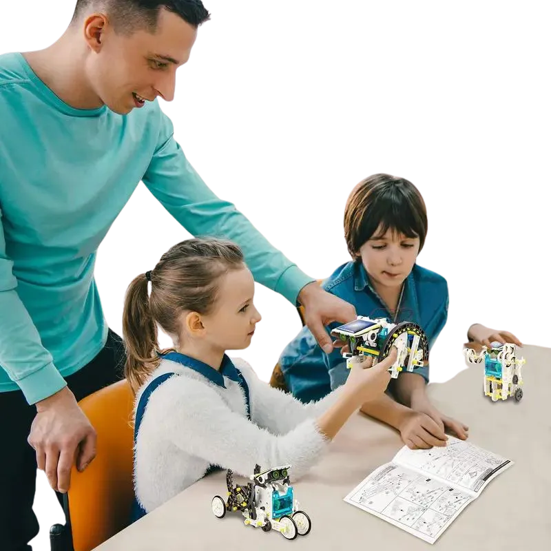 SolarGeniusBot™ - Powered Robot