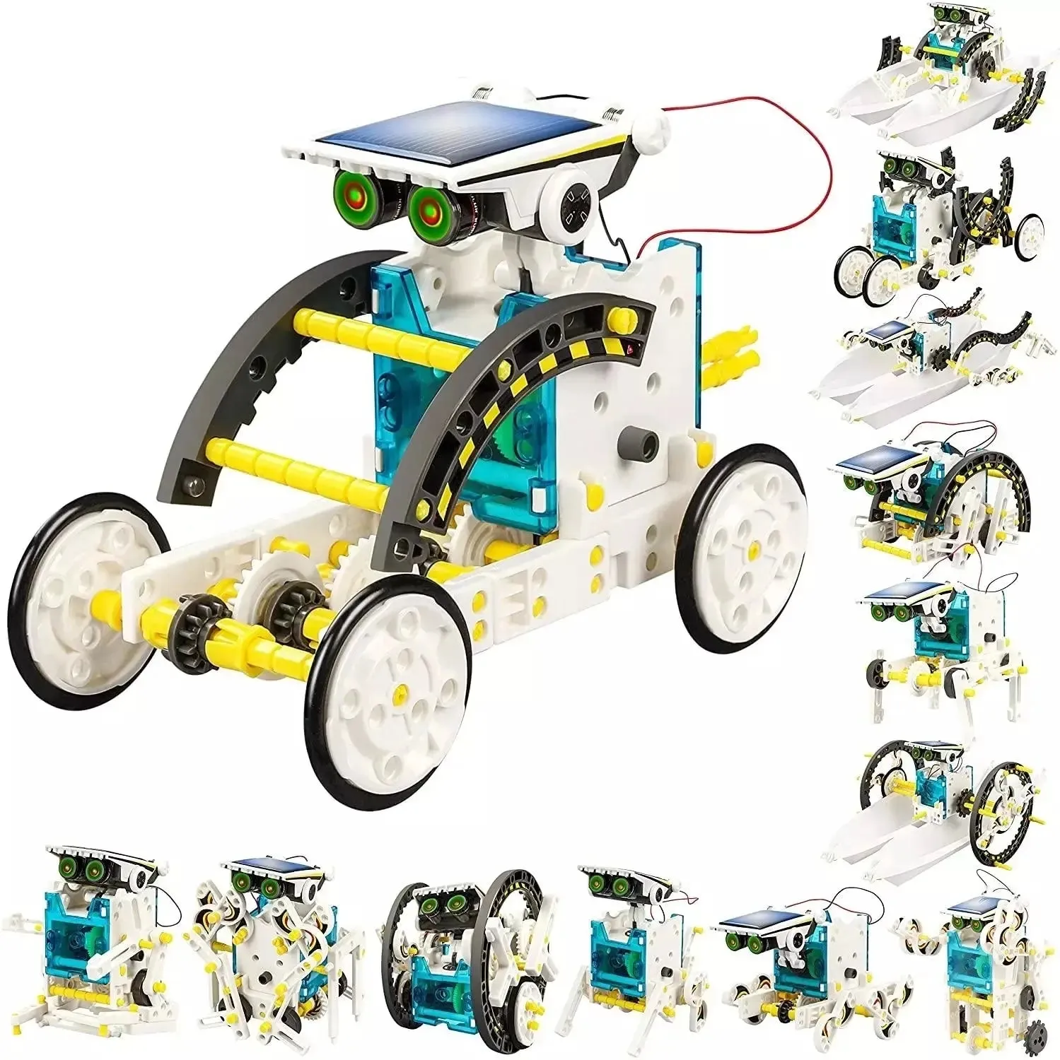 SolarGeniusBot™ - Powered Robot