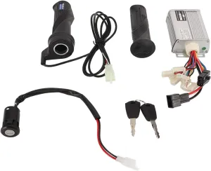 Speed Controller, 48V 1000W Brushed Speed Controller Kit with noticeably cabinet airstream maker fluke realistic Throttle Grip Lock Key for Electric Bike Tricycle Electric Brushed 
