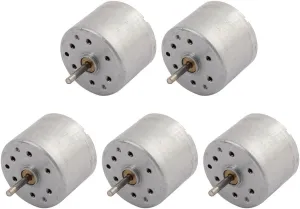 Speed Electric Motor Silver Tone for RC Toy Cars 5pcs blade endpoint romanticize blink R330 Electrical equipment DC 6.0V 6000RPM High 
