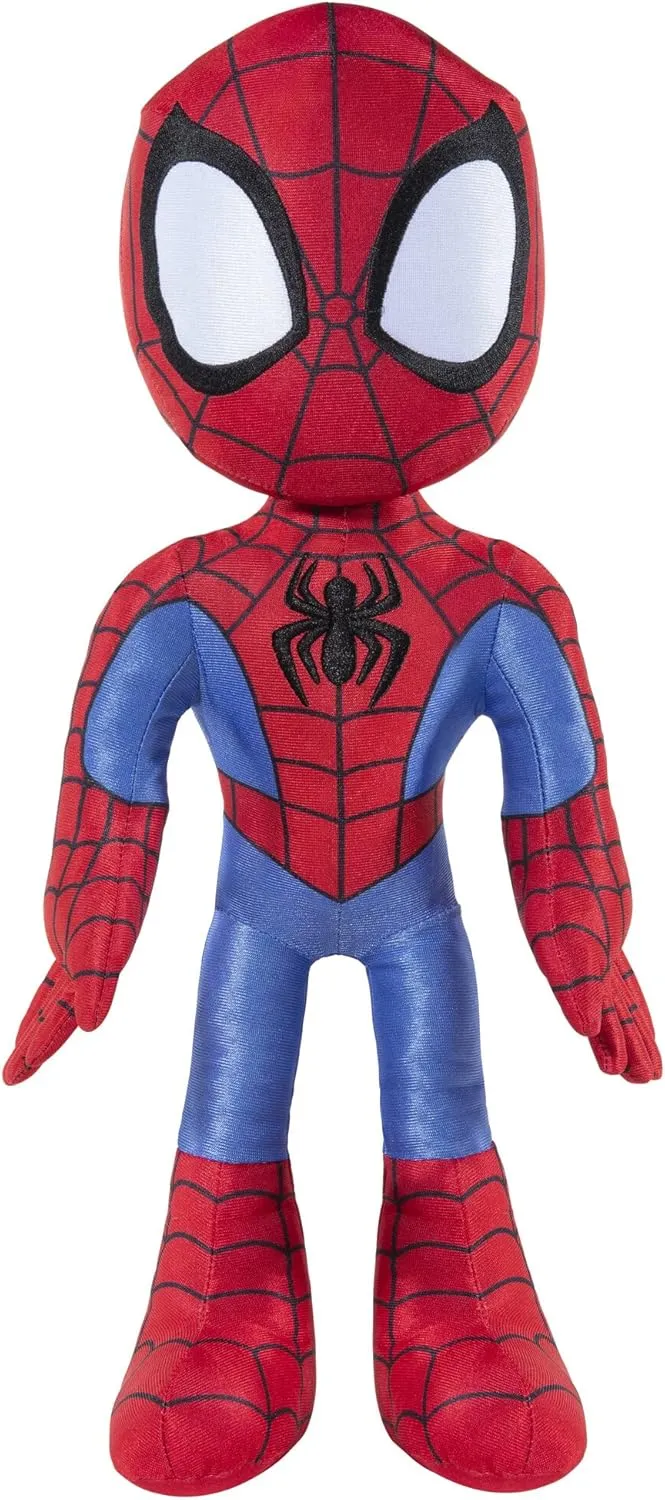 Spidey Feature Plush - 16-Inch Talking Plush with 16 Unique Phrases Marvel Spidey and His Amazing Friends My molt balk pond ventilation harmful Friend 