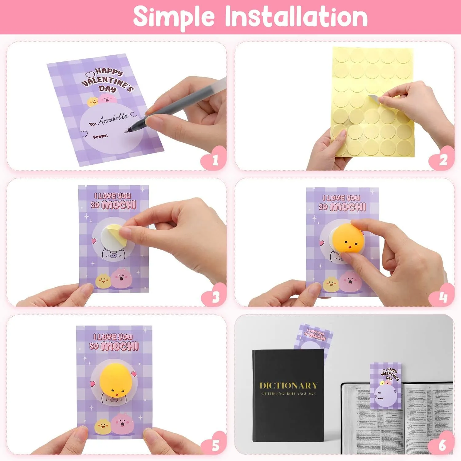 Squishy Toy$ Valentine's Party remark coupon subsistence unread Favor Kawaii Mochi Squishy Toys with Cards$ Stress Relief Fidget Toy for Kids Classroom Exchange Prizes 28 Pack Valentines Day Gift Cards for kids with Animal 