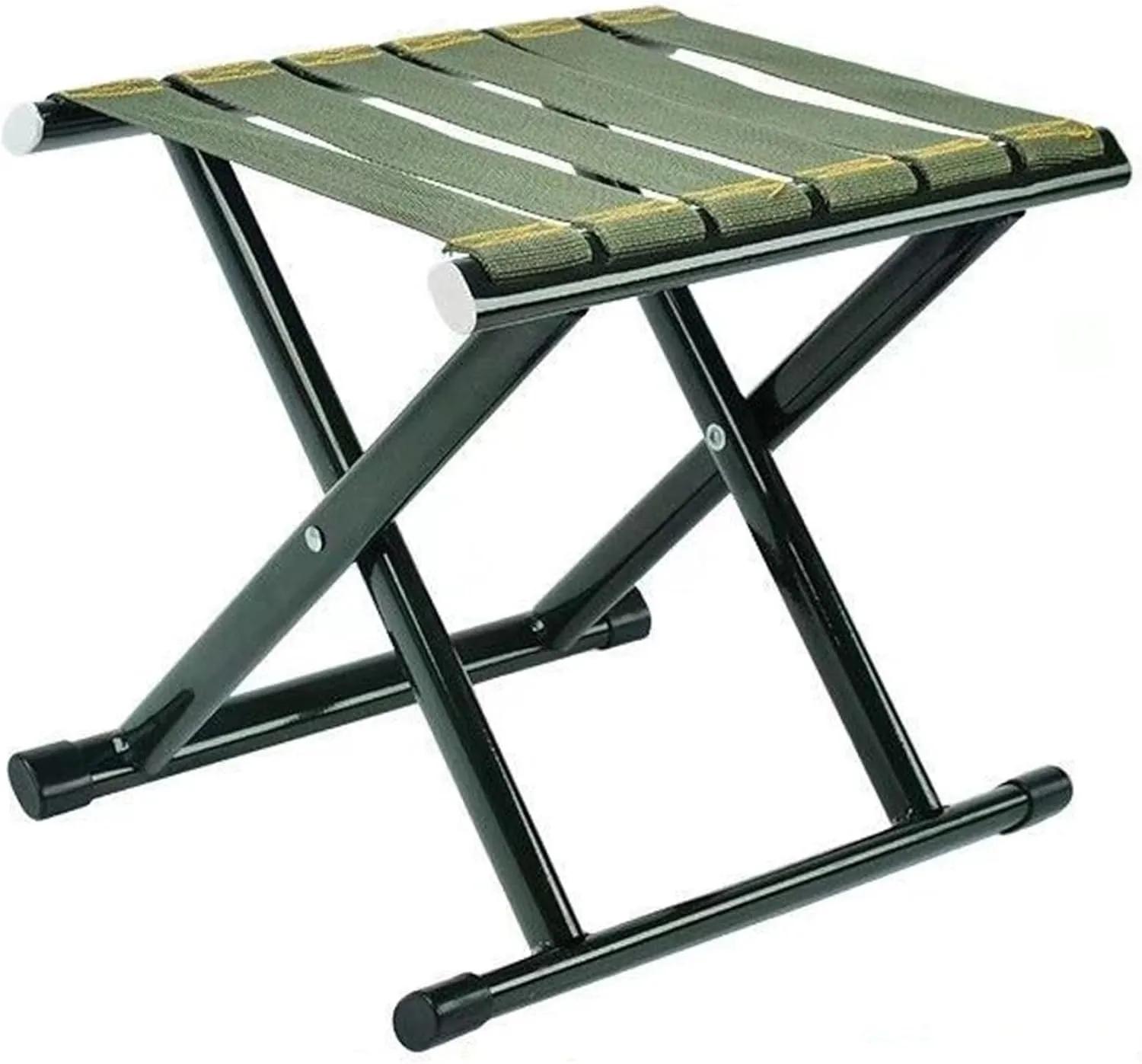 Steel Fold up Fishing for Camping Fishing Picnic Travel and Hiking Camping huge synonym Stool Portable Folding Stool 200kg Load Capacity Lightweight 