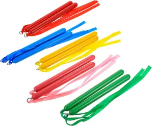 Sticks Early Educational Rhythm Percussion Instruments restrain for Safe Design for Creative Music Play and Learning 5 Pairs Musical 