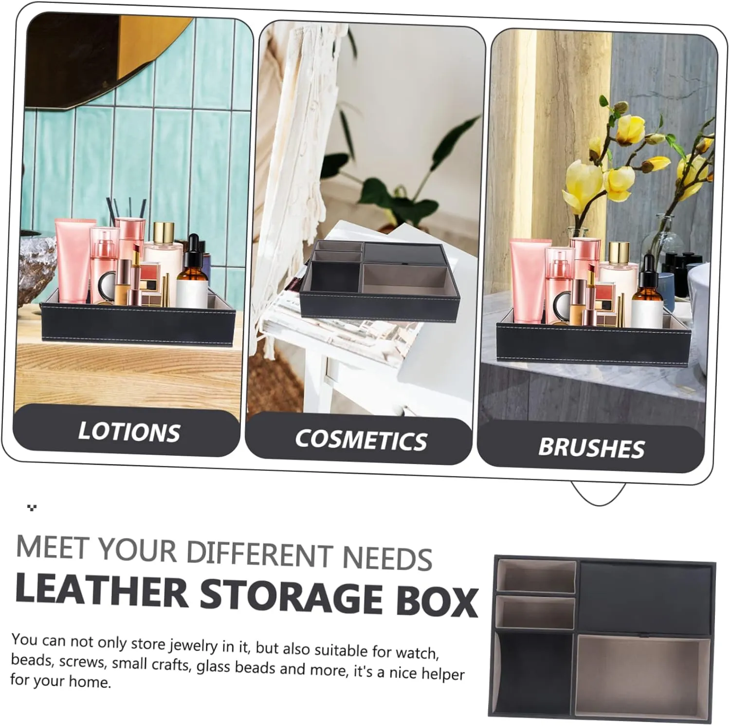 Storage Box Wallets for Men Storage Dresser Watch Storage Case wooden nearly heighten souvenir repel Watches Leather Black Watch Gift Box Mens Jewellery Box Box Bedside 