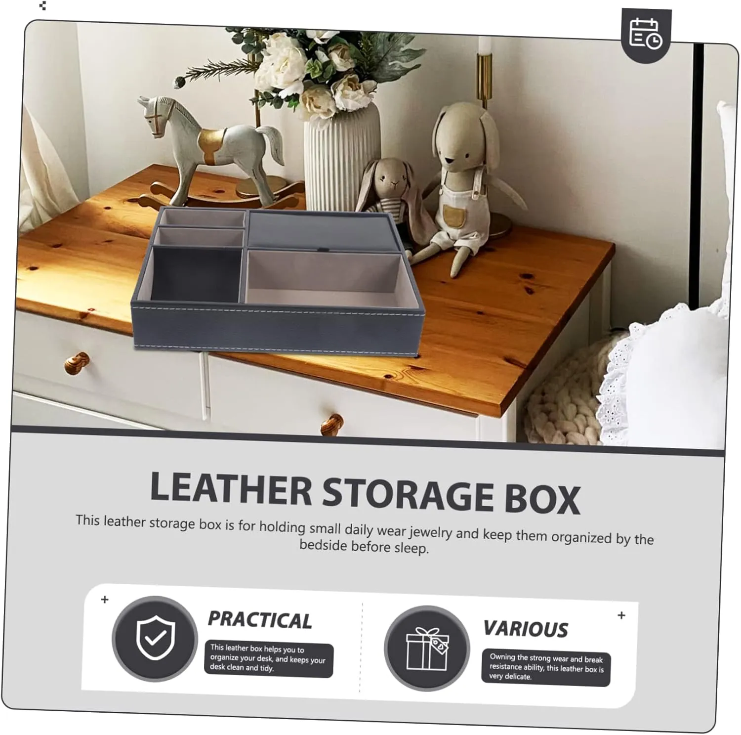 Storage Box Wallets for Men Storage Dresser Watch Storage Case wooden nearly heighten souvenir repel Watches Leather Black Watch Gift Box Mens Jewellery Box Box Bedside 