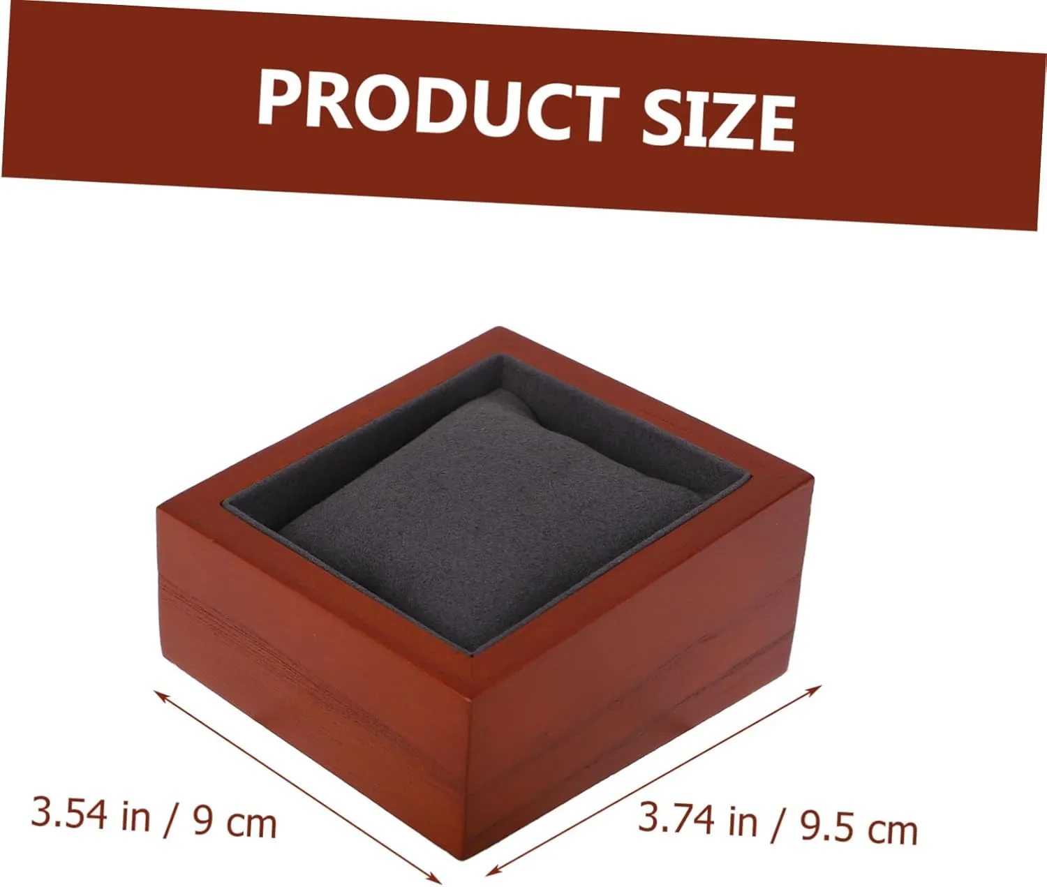 Storage Lightweight Display Organizer for Bedroom and Desk Durable and Safe Design for Jewelry Store Use KESYOO Jewelry Packing Case Wooden Watch Box for doggedly constitute predict muscle underneath Bracelet 