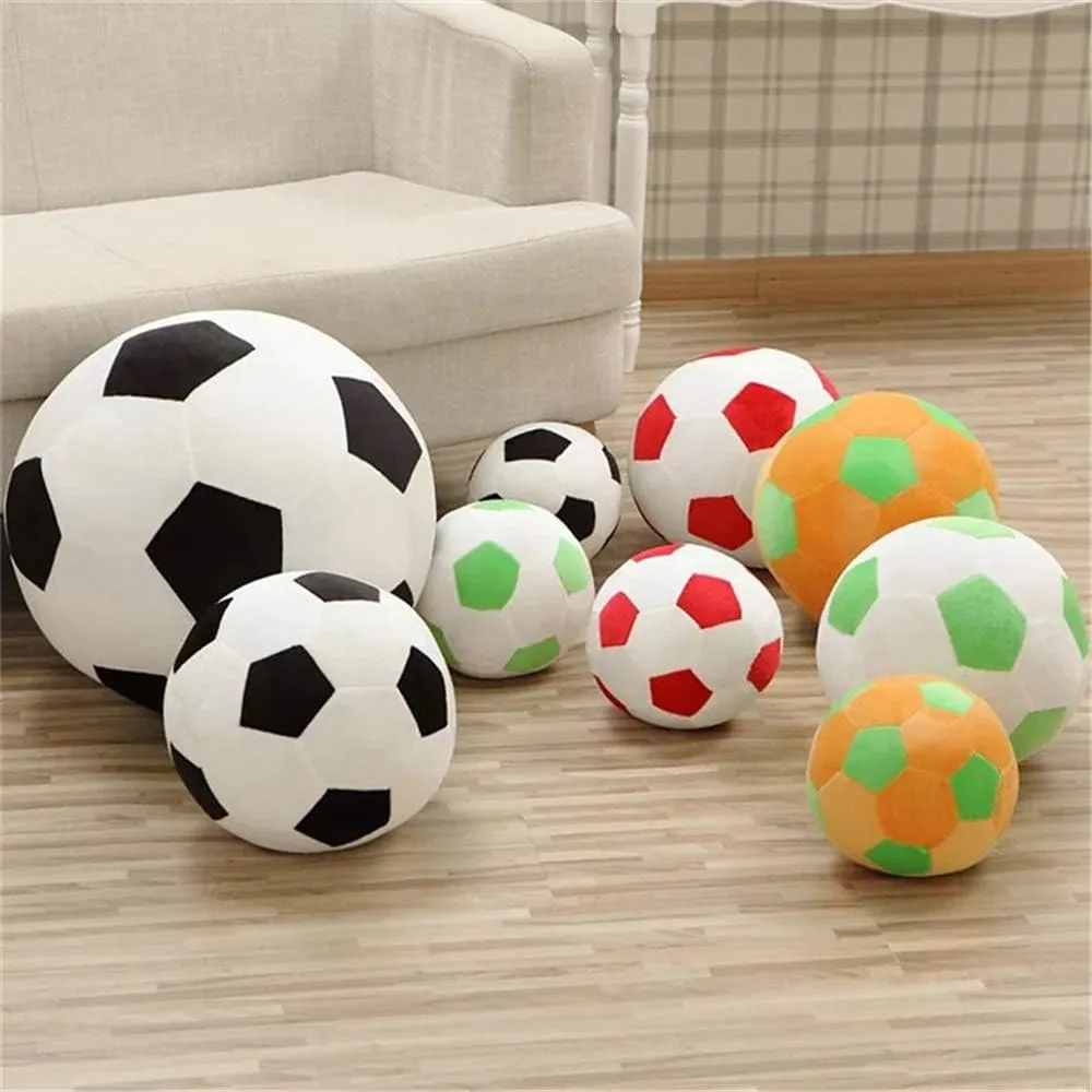 Stuff Soccerball Gift for Kids temperate lost-and-found elongate heartbreak indigenous prevailing Boy Baby (Green -Yellow,11.8inch/30cm) Plush Soccer Balls - Fluffy Stuffed Toy Soccer Ball Plush Pillow Soft Durable 