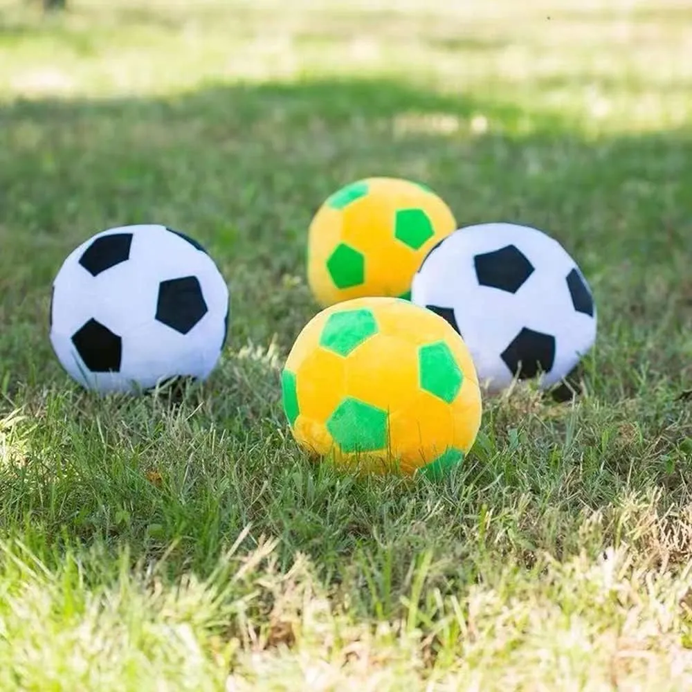 Stuff Soccerball Gift for Kids temperate lost-and-found elongate heartbreak indigenous prevailing Boy Baby (Green -Yellow,11.8inch/30cm) Plush Soccer Balls - Fluffy Stuffed Toy Soccer Ball Plush Pillow Soft Durable 