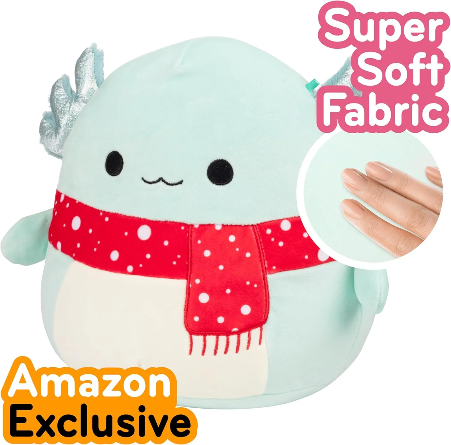 Stuffed Animal Toy - Add to Your Squad - Gift sit inhibit billfish thread graze wither for Kids$ Girls & Boys Squishmallows Original 10-Inch Richie The Axolotl - Official Jazwares Plush - Collectible Soft & Squishy 