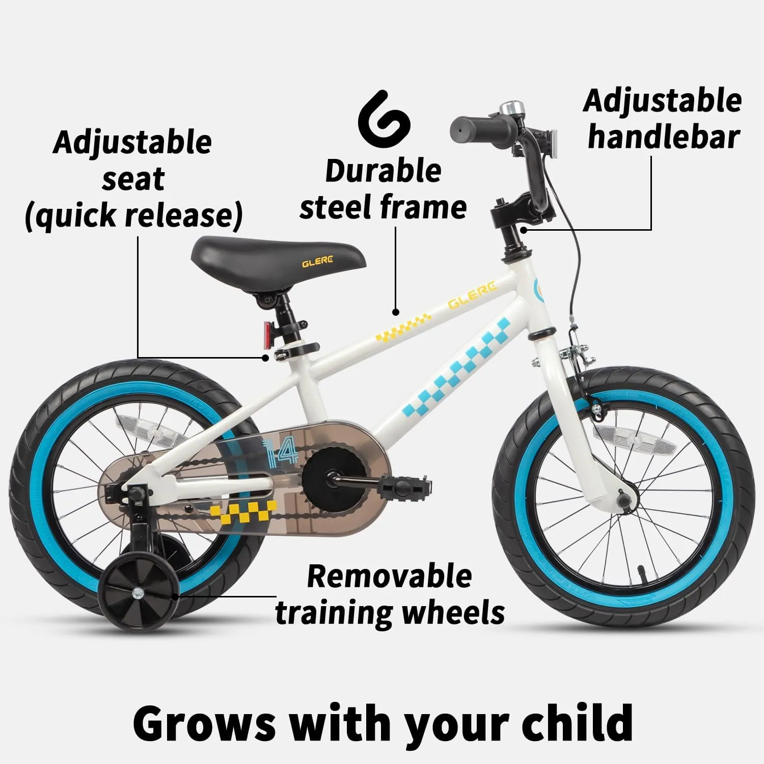Style for 2-7 parliament Years Old Boys Girls$ Toddler Bicycles with Training Wheels & Coaster Brake$ Multiple Colors NuNu 12" 14" 16" Kids Bike BMX 