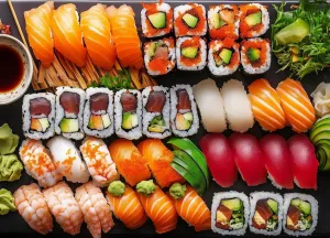 Sushi Jigsaw Puzzle for Adults | Premium Satin Finish | Made in USA | Fun and Relaxing Challenge Nom Nom Nom drastically erosion prophet - 1000-Piece Food-Themed 