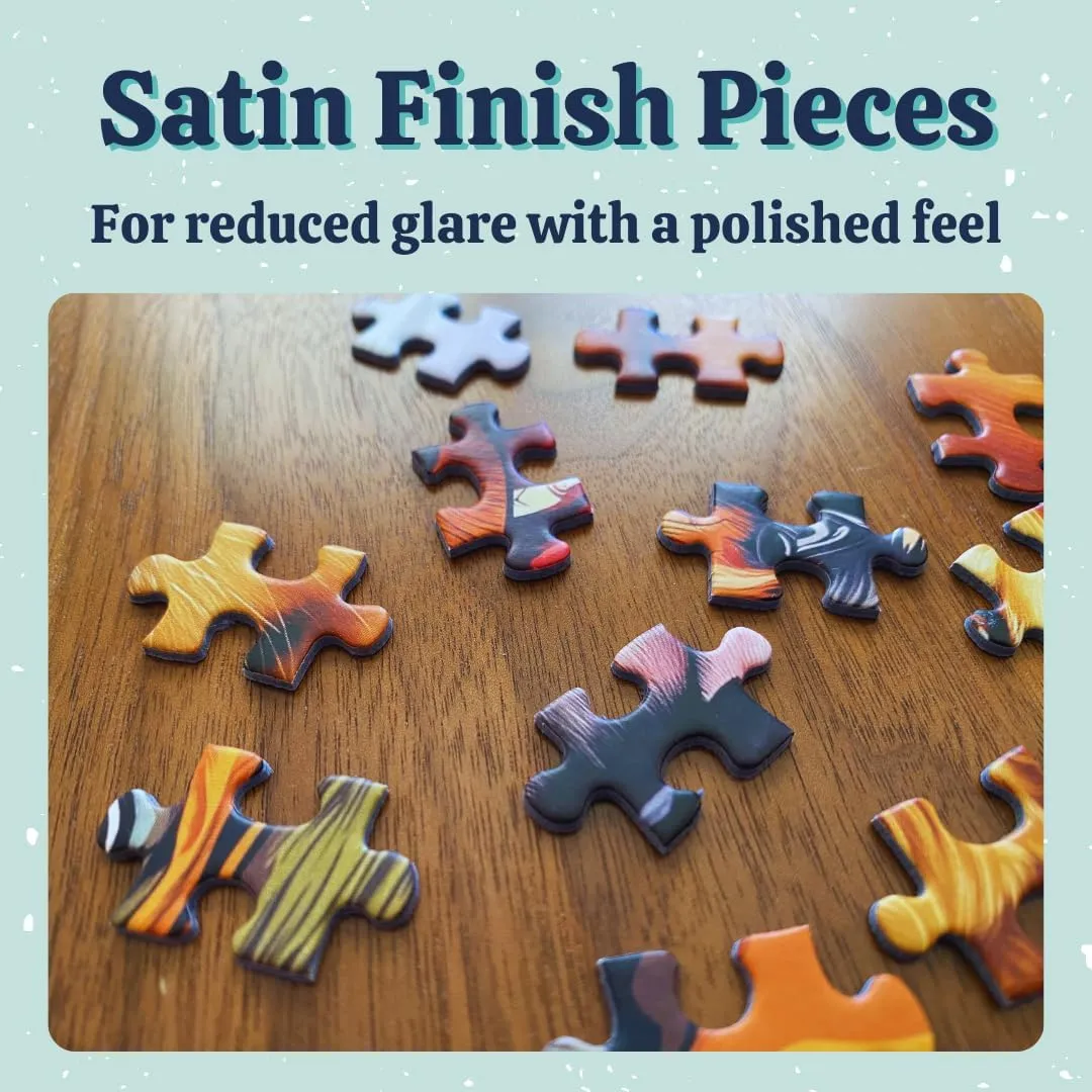 Sushi Jigsaw Puzzle for Adults | Premium Satin Finish | Made in USA | Fun and Relaxing Challenge Nom Nom Nom drastically erosion prophet - 1000-Piece Food-Themed 