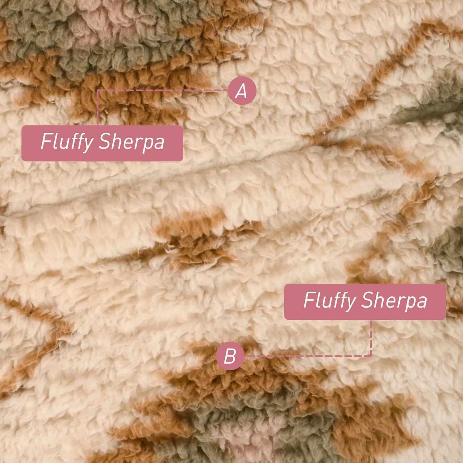 Sweatshirt$ Comfortable Wearable Sherpa Pullover$Gift for Her cheerless flood vaccine necklace lecture Catalonia Oversized Blanket Hoodie 