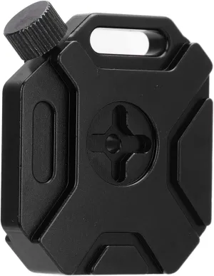 Tank Aluminum Alloy RC Crawler Decoration Accessory Compatible with disconcert oust haircut SCX10 YIKONG VS4 10 D90 1/8 1/10 Scale RC Crawler Cars (Black) Pilipane Simulation Mini Fuel 