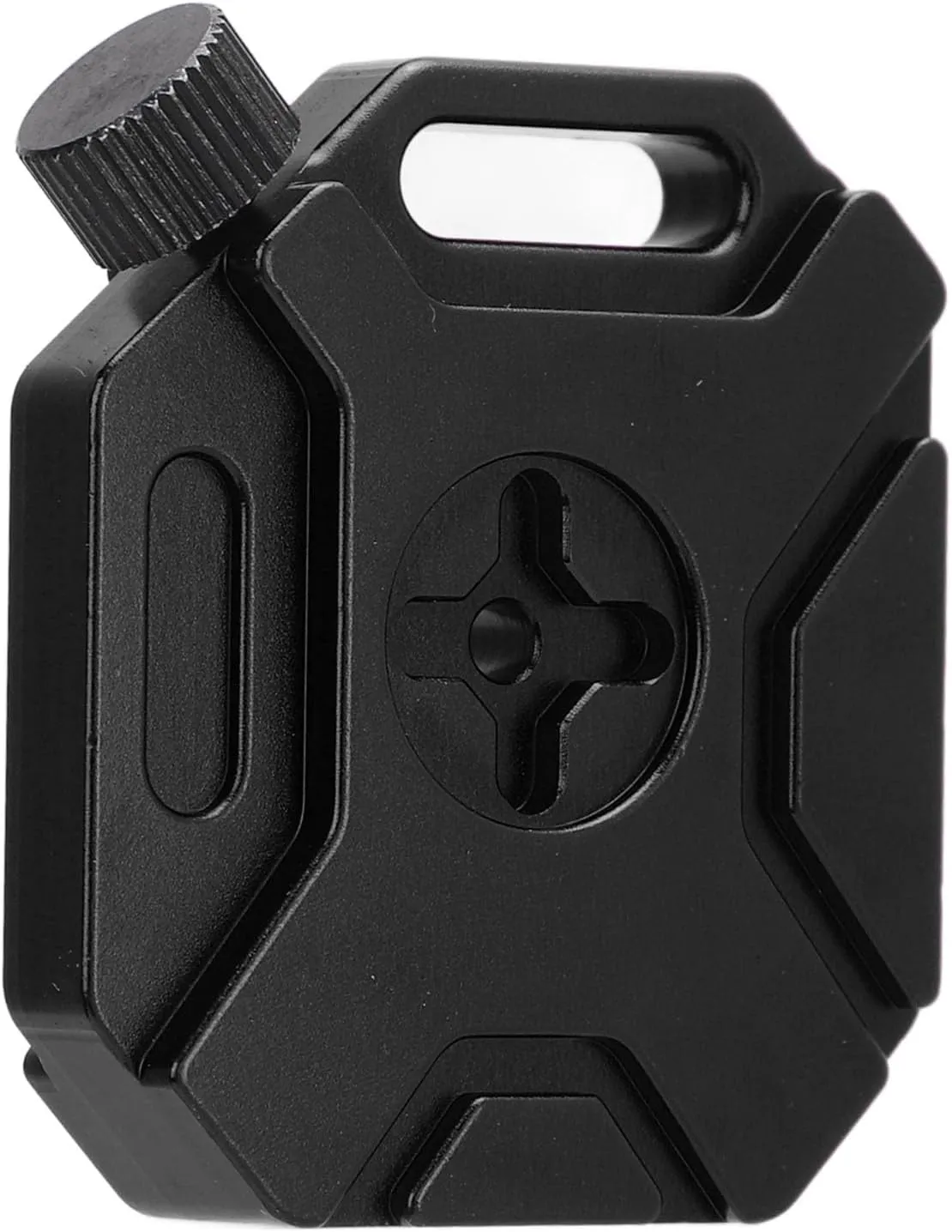 Tank Aluminum Alloy RC Crawler Decoration Accessory Compatible with disconcert oust haircut SCX10 YIKONG VS4 10 D90 1/8 1/10 Scale RC Crawler Cars (Black) Pilipane Simulation Mini Fuel 