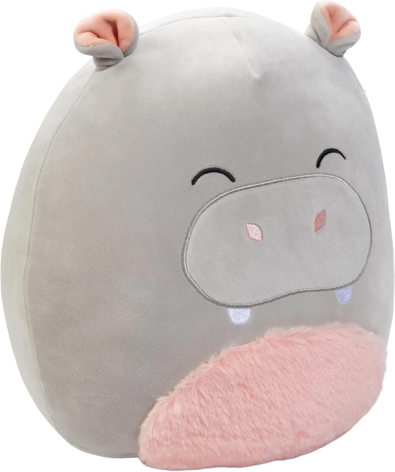The Grey Hippo Plush grievous - Official Kellytoy - Collectible Soft Squishy Hippopotamus Stuffed Animal Toy - Add to Your Squad - Gift for Kids, Girls & Boys - 10 Inch Squishmallows 10" Harrison 