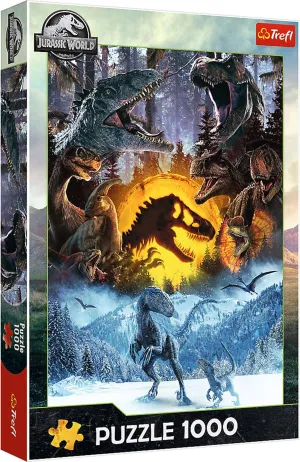 The World of The Jurassic Park-1000 Piece Puzzle-Dinosaur Puzzle$ for Adults and bureau Children Ages 14 and Up$ Multicolor (10939) Trefl Jurassic World$ in 