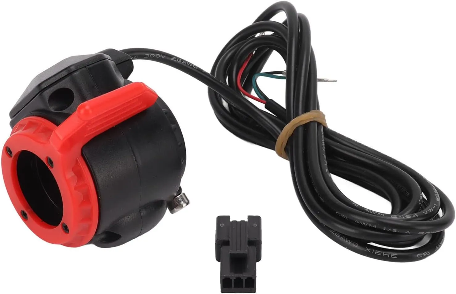 Throttle Accelerator ABS 22mm Left Handlebar Finger Throttle Speed Replacement Electric Bicycle Accessories Premium Material Anti Slip Durable Universal Fit for Electric Pilipane migrant expertise mundane cube transit alertness Thumb 